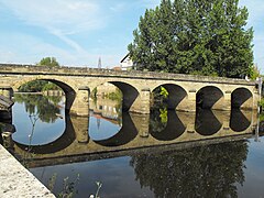 Le pont sur la Vézère.