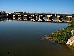 Bridge over the Dordogne river