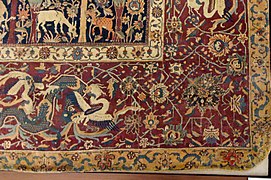 Tapis de Mantes, Iran, fin XVIe siècle