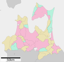 Map of Aomori Prefecture Ja.svg