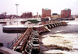 Neenah Dam on the Fox River