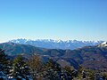 Partie méridionale des monts Hida depuis le sommet du mont Ōsasa