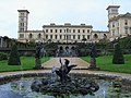 Seeseite, mit Brunnen-Gruppe Knabe mit Schwan von dem Berliner Bildhauer Theodor Kalide