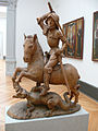 Tilman Riemenschneider, Saint George (1490–1495) in limewood, Bode Museum