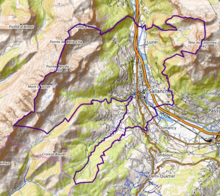 Carte topographique