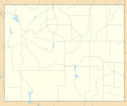 Independence Rock (Wyoming) está localizado em: Wyoming