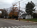 The village of Wheelockville is known for older wooden homes such as these two houses on Mendon Street