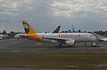 A320 de Fastjet en el Aeropuerto Internacional de Dar es Salaam, Tanzania