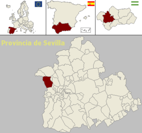 Localisation de Aznalcóllar