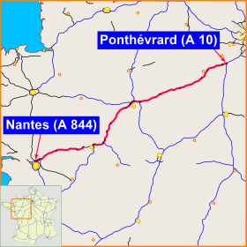 Carte de la route.