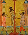 Cimabue, Flagellazione, 1280-1290, New York, Frick Collection.