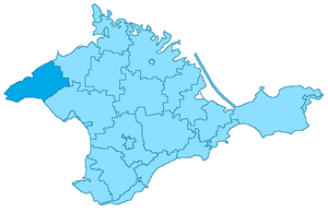 Чарнаморскі раён на карце