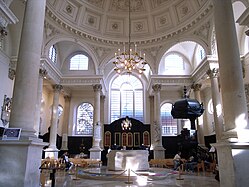 St Stephen's, Walbrook, interior