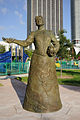 Julia Tuttle statue in Bayfront Park - Miami