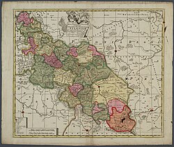 Silesia 1172-77: Bolesław I the Tall at Wrocław (orange), Mieszko I Tanglefoot at Racibórz (yellow), Jarosław at Opole (green)