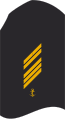 Ärmelabzeichen am Hemd, dunkelblau für Marineuniformträger (Verwendungsreihe 10er Seemännischer Dienst)