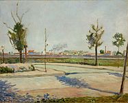 Road to Gennevilliers, 1883, Musée d'Orsay, Paris