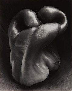 Pepper No. 30, by Edward Weston (edited by Bammesk)