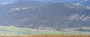 Pettnau vom Hattinger-Berg aus