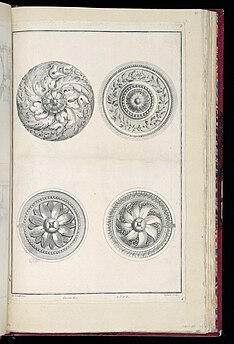 Rosettes, 17th or 18th centuries, print, Cooper Hewitt, Smithsonian Design Museum