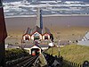 Saltburn Cliff Lift and pier