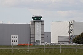 Tour de contrôle de l'aéroport (site Airbus Industrie)