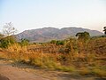 Vista de la Meseta Zomba desde la autovía.