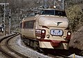 489系によるリバイバル特急「とき」（2010年3月 津久田駅 - 岩本駅間）