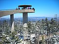 Büyük Smoky Dağları Ulusal Parkı Clingman's Dome Gozlem Kulesi