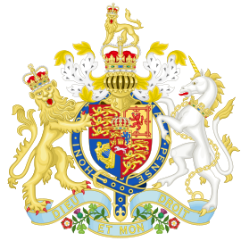 1816年から死去まで、連合王国国王およびハノーファー王としての紋章
