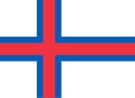 Flagge der Färöer