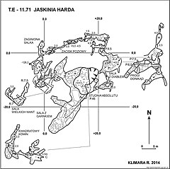 Plan jaskini