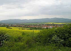 Kozárovce from the south