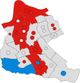 2019 results map