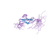 2dlh: Solution structure of the second fn3 domain of human receptor-type tyrosine-protein phosphatase delta