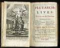 Image 2Third volume of a 1727 edition of Plutarch's Lives of the Noble Greeks and Romans printed by Jacob Tonson (from Biography)