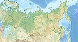 Dãy núi Baikal trên bản đồ Nga