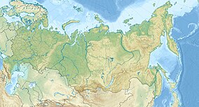 Map showing the location of Onezhskoye Pomorye National Park