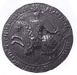 Segell jaume d'aragó, comte d'urgell i vescomte d'ager 1339