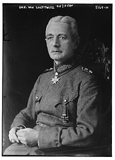 Walther von Lüttwitz okolo roku 1918