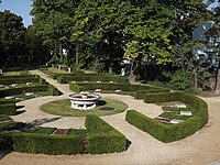 Gräber am sowjetischen Ehrenmal in Brandenburg an der Havel