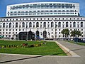 Ronald M. George State Office Complex: Earl Warren Building with the Hiram W. Johnson State Office Building behind