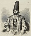 تصویر فرخ خان در هفته نامه «اخبار مصور لندن»، ۱۸۵۷