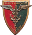 Insigne des forces françaises en Allemagne.