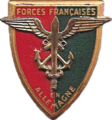 insigne des forces Françaises en Allemagne.