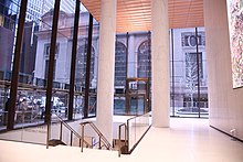 Subway entrance in the lobby of One Vanderbilt