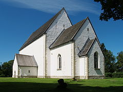 Église Sainte-Catherine de Muhu.