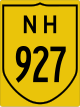 National Highway 927 shield}}