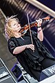 A violinista Georgina Biddle