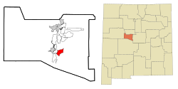 Location of Rio Communities, New Mexico